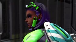 1girls 3d animated areolae ass ass_focus ass_jiggle ass_shake big_ass big_butt blizzard_entertainment bouncing_ass breasts brown_skin bubble_ass bubble_butt dark-skinned_female fat_ass female female_focus female_only huge_ass huge_butt kishi latina longer_than_30_seconds milf mole mole_under_eye multicolored_hair nipples no_sound overwatch purple_eyes purple_hair short_hair shorter_than_one_minute simple_background solo_female sombra tagme teasing thick thick_ass thick_legs thick_thighs tulum_sombra twerking video video_games voluptuous