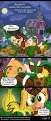 aj_and_cursed_pumpkins anus apple applejack_(mlp) ass clothing comic crotchboobs cutie_mark dialogue earth_pony english_text equid equine female fluttershyfann80085 food footwear forced freckles friendship_is_magic fruit genitals halloween hasbro hi_res holidays horse mammal mouth_hold my_little_pony nipples nude outside panties plant pony pumpkin pussy rape socks solo spread_pussy spreading tentacle tentacle_rape tentacle_sex text underwear url