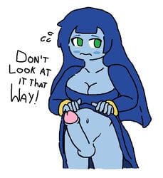 1futa balls bangs big_breasts blue_hair blue_penis blue_skin dialogue dress_lift embarrassed erect_penis erection fakémon fakemon flashing futa_only futanari large_breasts penis pokemon pokemon_(species) pokemon_clover solo solo_futa testicles text uncensored wifemin