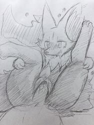 2018 3:4 big_ears black_and_white blush bodily_fluids braixen chest_tuft eiroru female first_person_view fluffy fluffy_tail front_view fur genitals heart hi_res hip_tuft inner_ear_fluff japanese_text legs_up long_tail looking_away looking_pleasured male monochrome nintendo open_mouth open_smile penetration penis pokémon_(species) pokemon pokemon_(species) portrait pussy raised_arm red_eyes red_text semi-anthro sex shoulder_tuft simple_background sketch smile speed_lines straight text tuft vaginal_penetration video_games white_body white_fur wide_hips