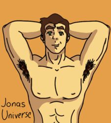 armpit_hair armpits avatar_the_last_airbender bolin brown_hair green_eyes jonas_universe male male_only muscular muscular_male nickelodeon smooth_skin the_legend_of_korra