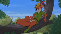 robin hood from disney by letodoesart