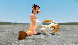1boy 1girls 3d belly_bulge big_ass big_breasts cream_the_rabbit doggy_style fucked_from_behind garry's_mod luigi mario_(series) nintendo sonic_(series) sonic_the_hedgehog_(series) super_mario_bros.