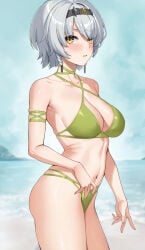 anby_demara beach bikini deras