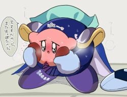 kirby kirby_(series) meta_knight nintendo penis pussy pussy_juice vaginal_penetration waddling_head