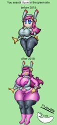 big_ass big_breasts dinosaur huge_ass huge_breasts kirby_(series) lbanano0206 meme nintendo secretary susanna_patrya_haltmann susie_(deltarune) susie_(kirby)