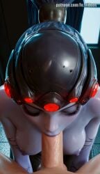 1girls 1girls1boy ai_generated animated animation beautiful blowjob blowjob_face breasts cum cute cute_face deepthroat female fevideos hi_res highres licking_penis naked nude original_character overwatch overwatch_2 sex smooth_skin straight sucking sucking_penis tagme video widowmaker