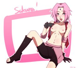 sakura haruno from naruto by konbari tariumu