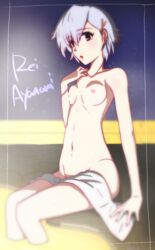 rei ayanami from neon genesis evangelion by konbari tariumu