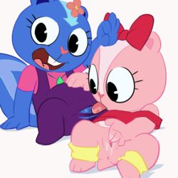 giggles giggles_(htf) happy_tree_friends petunia petunia_(htf) skunk tagme