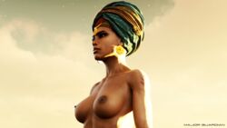 sheva alomar from resident evil by major guardian