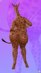 9:16 anthro ass big_breasts big_butt breasts female giraffe giraffid hi_res huge_breasts huge_butt huge_hips huge_thighs loneclaw mammal overweight sigrid_(loneclaw) solo thick_neck thick_thighs weight_gain wide_hips