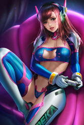 1girls absurd_res asian blizzard_entertainment bodysuit bra breasts brown_eyes brown_hair cleavage cleavage_cutout d.va dualsense female female_focus female_only gaming gloves hana_song hi_res lingerie long_hair medium_breasts neoartcore overwatch partially_clothed playstation_5 playstation_controller solo solo_female solo_focus thong tongue_out underwear video_games