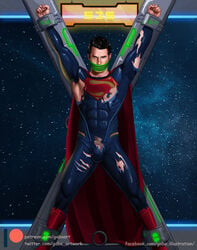 dc_comics gabo_artist male_only prisoner ripped_clothing superman superman_(series)