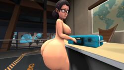 3d ass big_ass big_breasts cheesy_sfm female miss_pauling nude nude_female sfm source_filmmaker team_fortress_2