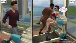 3d big_ass bimb bimbo_body bimbofication bimbofied bobbie_carson(sim_doe) caption carry carry_position carrying_position english english_text interracial naked naked_male nude nude_male original_characters public_sex sex sex_in_public sim_doe sims sims4 sims_4 speech_bubble speech_bubbles the_sims the_sims_4 thick_thighs