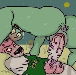asshole_peek balls cuntboy cuntboy/male cuntboy_focus cuntboy_on_male cuntboy_penetrated cuntboysub drool drooling excited excited_for_sex from_behind green_skin hairy hairy_balls huge_balls huge_cock intersex male milford_cubicle monster monster_boy outdoors outside outside_sex penis puffy_pussy pussy salad_fingers salad_fingers_(series) sweatdrop sweating sweaty trans_man ugly ugly_bastard ugly_man vaginal_penetration veiny veiny_penis veiny_testicles warts weird weird_penis