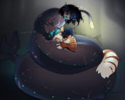 2_penises 3_arms 3_eyes anglerfish animal_genitalia animal_penis anthro blue_body closed_eyes cunnilingus cuntboy cuntboy_sans_balls diphallia diphallism duo felid fish genitals hemipenes herm hermaphrodite hi_res humanoid humanoid_on_anthro intersex intersex/male male maleherm maleherm_on_male mammal marine masturbation merfolk merman mightbemod mightnotbemod multi_arm multi_eye multi_genitalia multi_limb multi_penis nipples oc open_mouth oral pantherine penile penile_masturbation penis pressure_(roblox) pussy sebastian_solace sex simple_background split_form tiger tongue tongue_out vaginal_penetration vulva