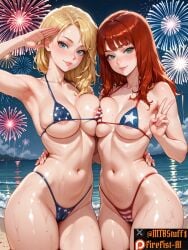 firefist-ai gwen_stacy marvel marvel_comics mary_jane_watson spider-gwen