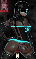 amputee big_ass big_breasts bitchbot_(ibex) body_modification bodysuit esme_(ibex) giant_breasts hypnosis ibex-cg mind_break mind_control oc transformation