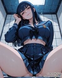 ai_assisted ai_generated anime anime_style big_ass big_breasts breasts breasts clitoris curvaceous curvaceous_body curvaceous_female curvaceous_figure female female female_focus fit_female from_below girl girly hentai hourglass_figure huge_ass huge_breasts kill_la_kill kiryuuin_satsuki pussy rubyswaifus sexy shiny skirt uncensored vagina voluptuous voluptuous_female waifu waifu_diffusion