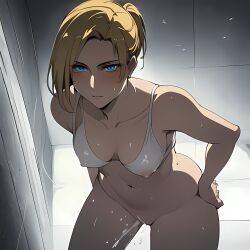 annie leonhardt from attack on titan by katsuprime