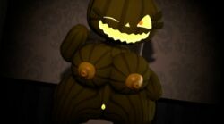 3d anthro female five_nights_at_freddy's five_nights_at_freddy's_4 halloween jack_o_pumpkin_(fnaf) pumpkin pumpkin_girl pumpkin_head solo source_filmmaker