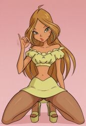 flora (winx club) from winx club