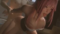1boy 1girls 3d 3d_animation animated between_breasts blender_eevee blush breasts clothed corset dead_or_alive doggy_style erection facial fellatio female finger_in_another's_mouth girl_on_top hair_ornament honoka_(doa) large_breasts lazyprocrastinator licking licking_penis light-skinned_female light-skinned_male long_video looking_at_viewer makeup male marie_rose masturbation nipples no_sound nude nude_female open_mouth oral oral_sex paizuri penis pink_eyes pink_hair pov pov_eye_contact reverse_cowgirl_position side_ponytail skull_hair_ornament straight sweat tongue tongue_out uncensored vaginal_penetration video
