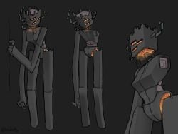 creaking (minecraft) from minecraft by kaiser oof9