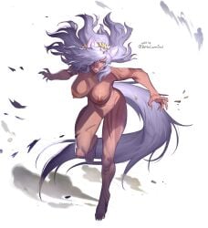 bettercommsoul completely_nude female_only fire_emblem fire_emblem:_radiant_dawn fire_emblem_heroes nailah_(fire_emblem) nude_female nude_filter