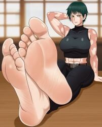 zenin maki from jujutsu kaisen by eycarts