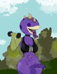 1futa 1girls anthro anthrofied ass breasts breasts chomper_(pvz) female flora_fauna futa_only futanari plant plant_girl plant_humanoid plantie plants_vs._zombies plants_vs_zombies popcap_games pussy trash_art_15