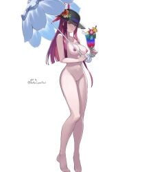 bettercommsoul completely_nude female_only fire_emblem fire_emblem_engage fire_emblem_heroes ivy_(fire_emblem) ivy_(summertime_saga) nude_female nude_filter