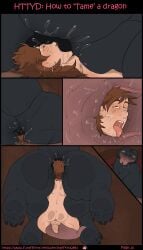 absurd_res anal animal_genitalia anus ass backsack balls big_balls big_butt big_penis black_body black_scales brown_hair butt_smother comic deep_rimming dragon dreamworks duo european_mythology facesitting feral fury_(httyd) genitals green_eyes green_sclera hair hi_res hiccup_horrendous_haddock_iii how_to_train_your_dragon huge_butt huge_cock human human_on_feral internal interspecies larger_feral looking_pleasured male male/male mammal mythological_creature mythological_scalie mythology night_fury oral penile penis penises_touching prosthetic prosthetic_leg prosthetic_limb puffy_anus rimming scales scalie sex sitting_on_another size_difference smaller_human smaller_male smothering staffkira2891 tail text thick_tail thick_thighs thigh_sex toothless url western_dragon wide_hips wings zoophilia