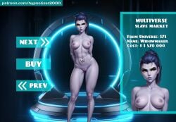 auction hypnotizer2000 market multiverse overwatch slave slave_auction slave_market slavegirl widowmaker