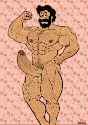 arturo_santiago big_penis body_hair daddy dilf father huge_cock latino latino_dilf latino_male male male_only mexican mexican_male muscular muscular_male nipples the_casagrandes the_loud_house