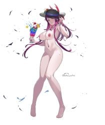 bettercommsoul completely_nude female_only fire_emblem fire_emblem_engage fire_emblem_heroes ivy_(fire_emblem) ivy_(summertime_saga) nude_female nude_filter