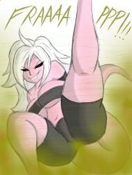 android 21 from dragon ball by nightmaresfd