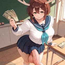 shikanoko noko from shikanoko nokonoko koshitantan by seerxiao