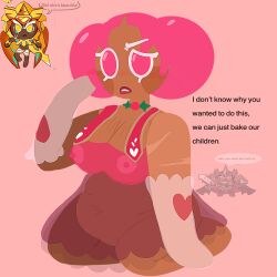 dark cacao cookie from cookie run