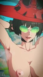 1girls 3d 9:16 animated arc_system_works exposed_pussy eye_contact female guilty_gear guilty_gear_strive i-no i-no_(guilty_gear) initial_a juice longer_than_10_seconds looking_at_viewer naked_footwear no_sound pov pov_eye_contact pussy pussy_drip pussy_dripping pussy_juice_drip pussy_juice_leaking pussy_juice_string shorter_than_30_seconds spread_legs squatting sunglasses tagme tease tinted_eyewear vertical_video video