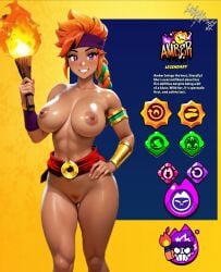 ai_generated amber_(brawl_stars) brawl_stars lucash29
