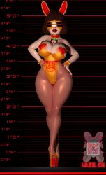 3d animated big_ass big_breasts body_modification bodysuit bunny_ears bunnysuit giant_breasts hypnosis ibex-cg mind_break mind_control mymaid_(ibex) scooby-doo velma_(series) velma_dinkley