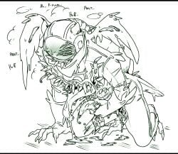 impostor (among us) from among us by blasticheart (artist)