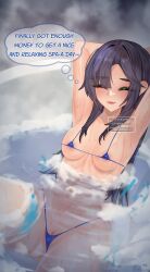 mona (genshin impact) from genshin impact by pinkius