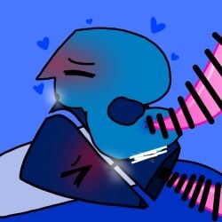 1:1 anal anal_sex anus ass bed blush censored chcachcabinbin cuntboy femboy furniture gay heart_symbol hi_res intersex intersex/male logo_(species) logo_yifl male no_humans not_furry not_furry_focus on_bed p-head_(pbs) pbs penetration pink_tentacles pussy sex tentacle tentacle_sex toxic_yaoi v_of_doom vaginal_penetration viacom yaoi yifl