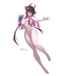 bettercommsoul completely_nude female_only fire_emblem fire_emblem_engage fire_emblem_heroes ivy_(fire_emblem) ivy_(summertime_saga) nude_female nude_filter