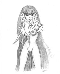 elf_female elfquest hairless_pussy joachim_persson nipples nude the_magician winnowill