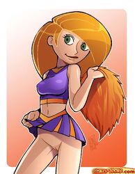 disney female female_only human kim_possible kimberly_ann_possible linno pussy solo straight_hair tagme